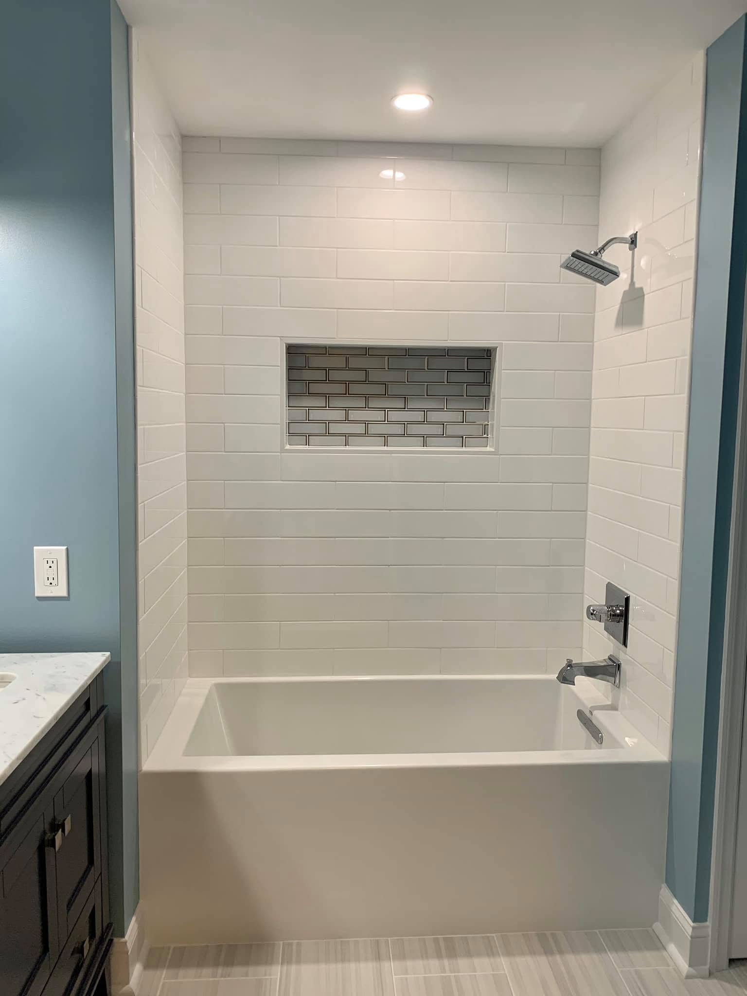 Bathroom transformation, bathroom renovation by Next Gen K Designs