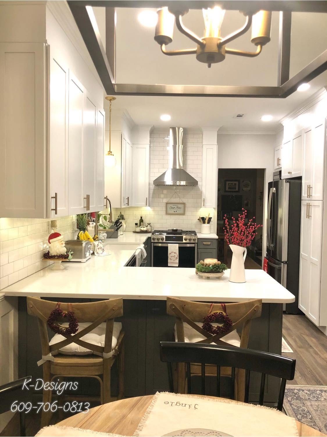 Custom kitchen finish, kitchen renovation by Next Gen K Designs