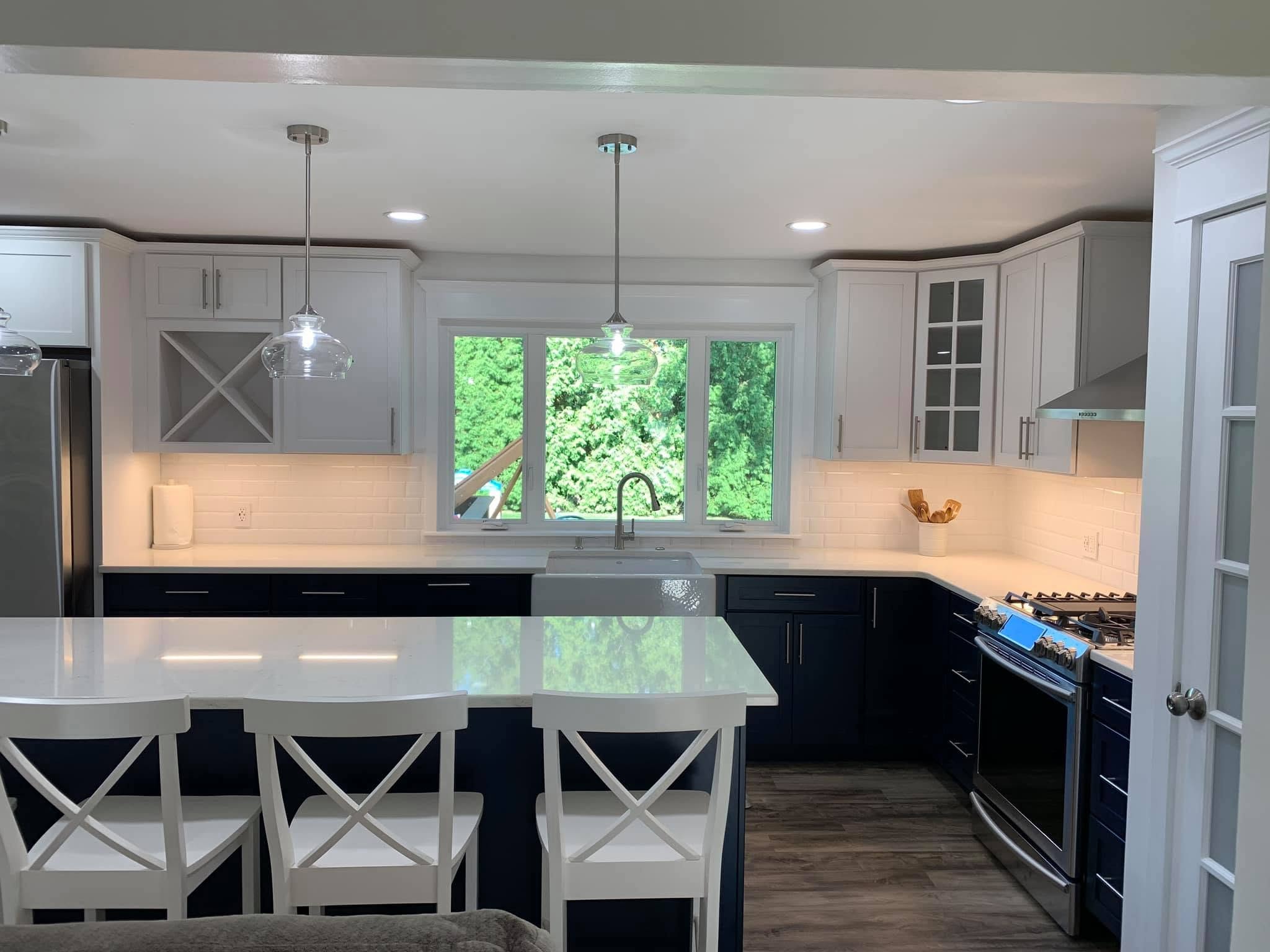 Finished kitchen detail, kitchen renovation by Next Gen K Designs